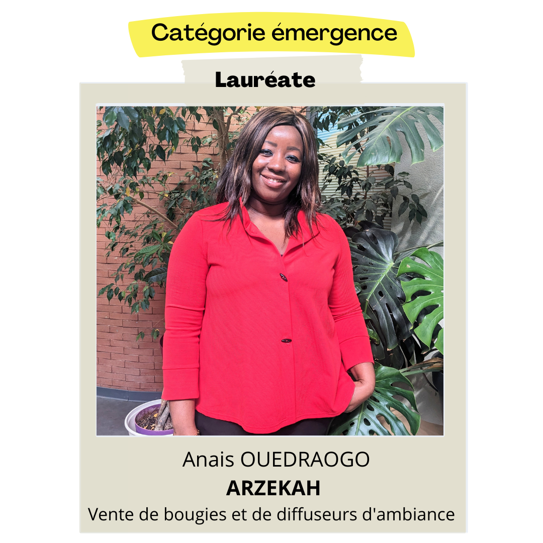 Anais OUEDRAOGO - ARZEKAH - Talents des quartiers Montpellier - BGE Sud-Ouest